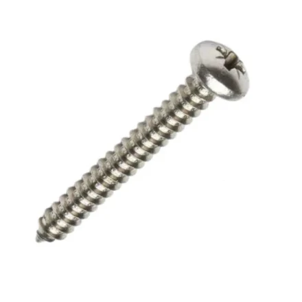 Self Tapping Pan PZ Screws 10g x 1/2" (5 x 12mm) - Zinc