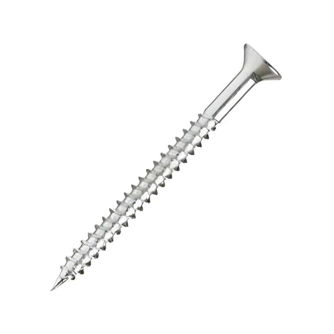 Eurofit Twinthread Csk PZ Wood Screws 10g x 2 1/2" (5 x 60mm) - Zinc