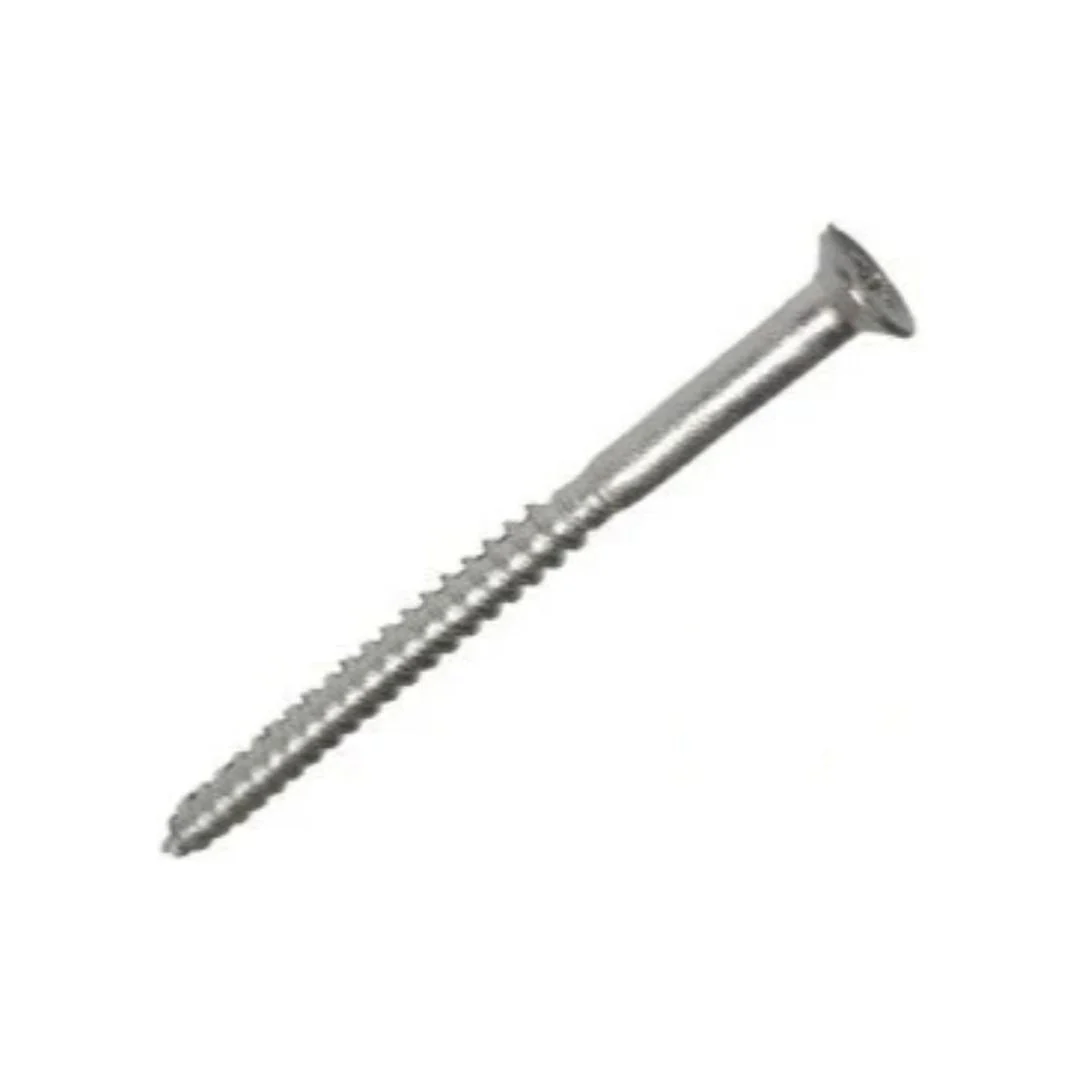 Self Tapping PZ Countersunk Screws 10g x 3" (5 x 80mm) - Stainless Steel