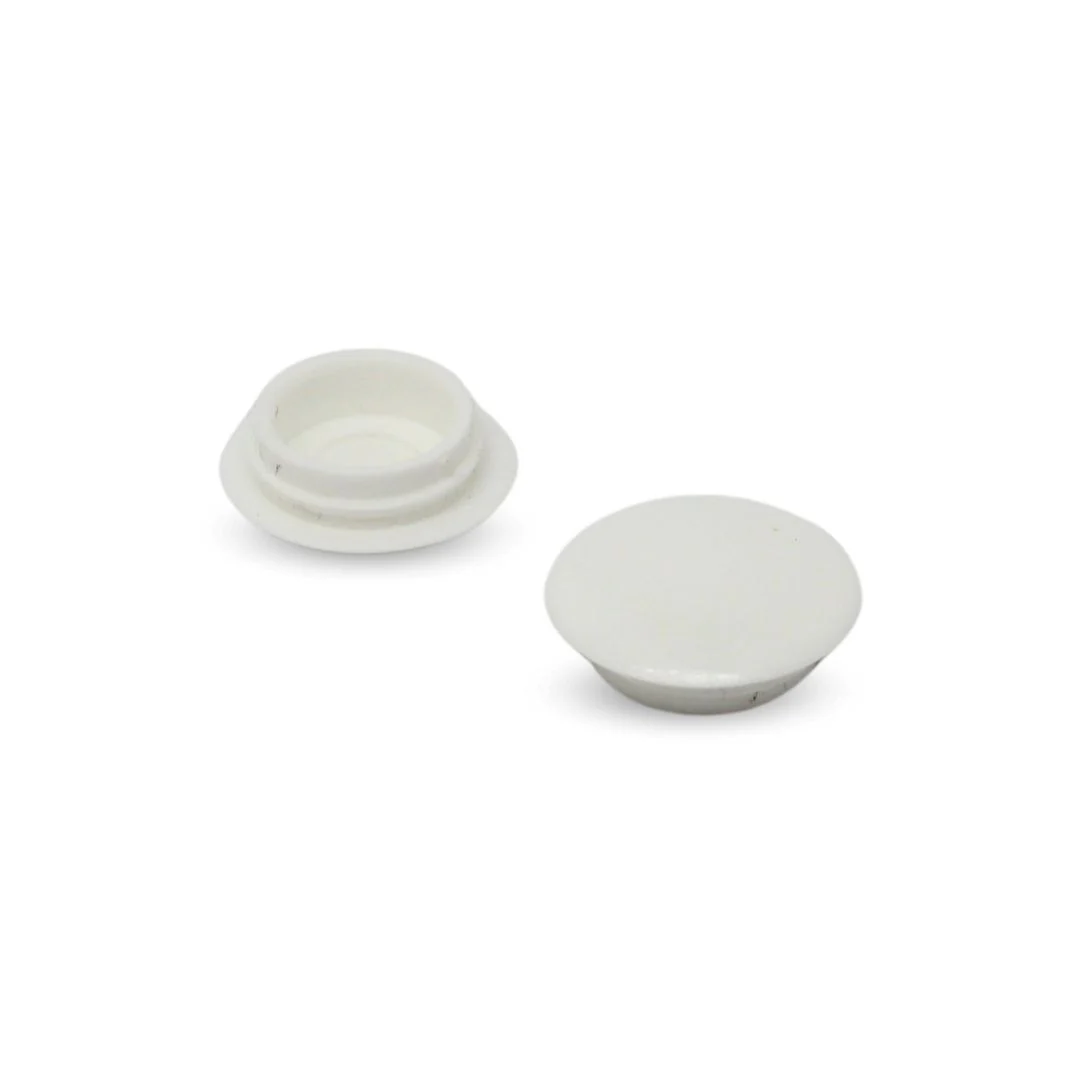 10mm Hole Cover Cap - White