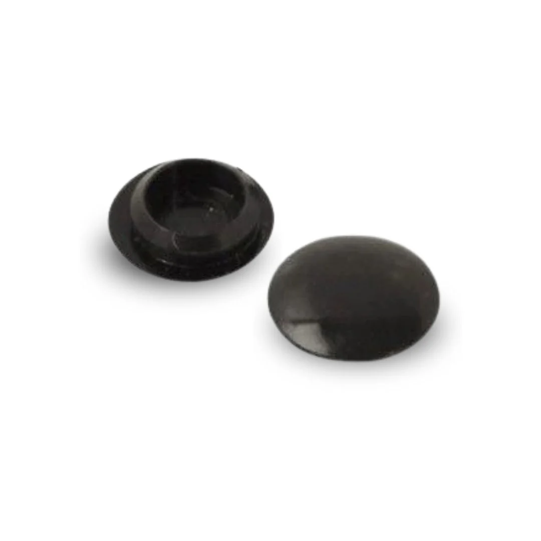 10mm Hole Cover Cap - Black