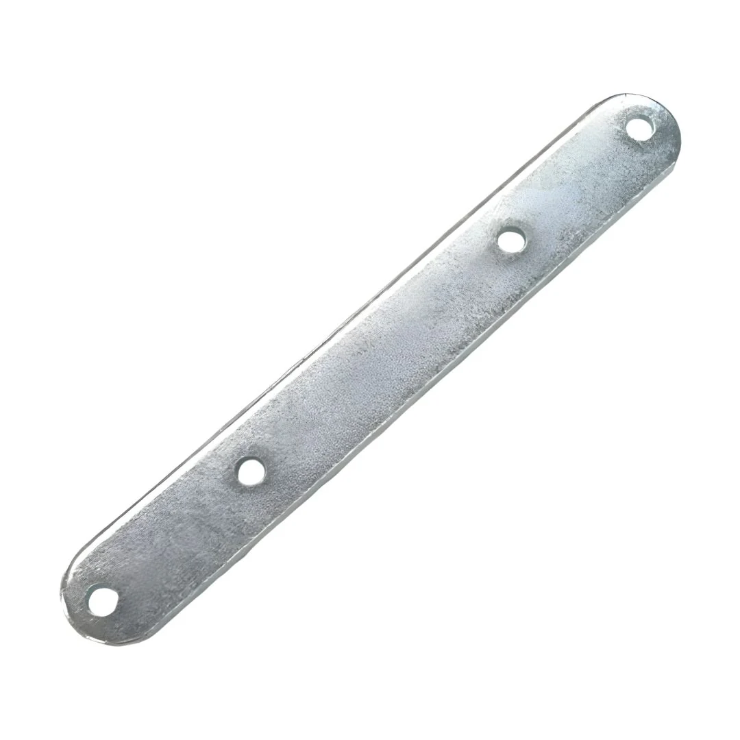 Straight 140mm Bracket - Zinc