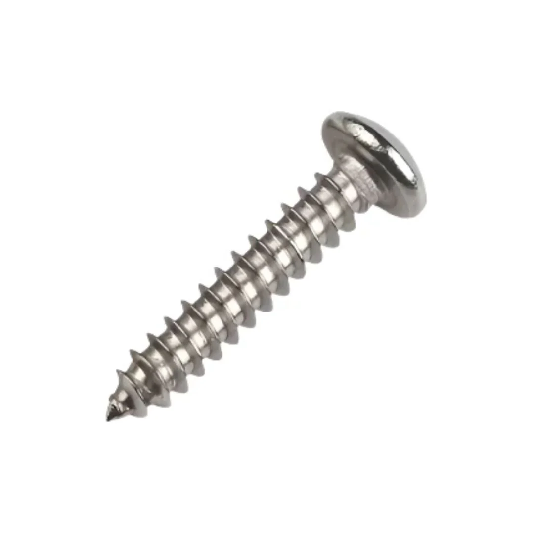 Self Tapping PZ Pan Type AB Screws 14g x 1" (6.3 x 25mm) - Zinc
