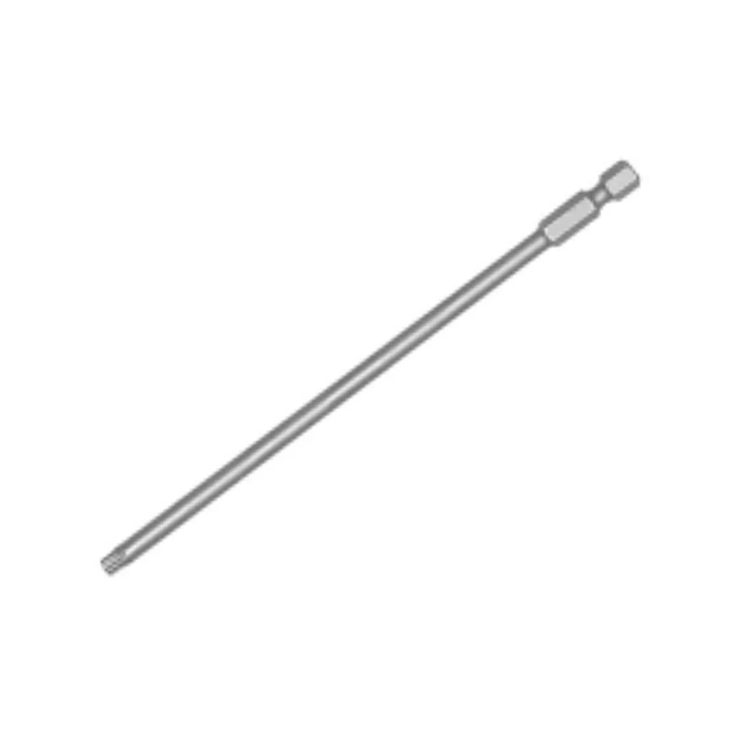 150mm x 1/4" T25 Long Torx - C/Plated