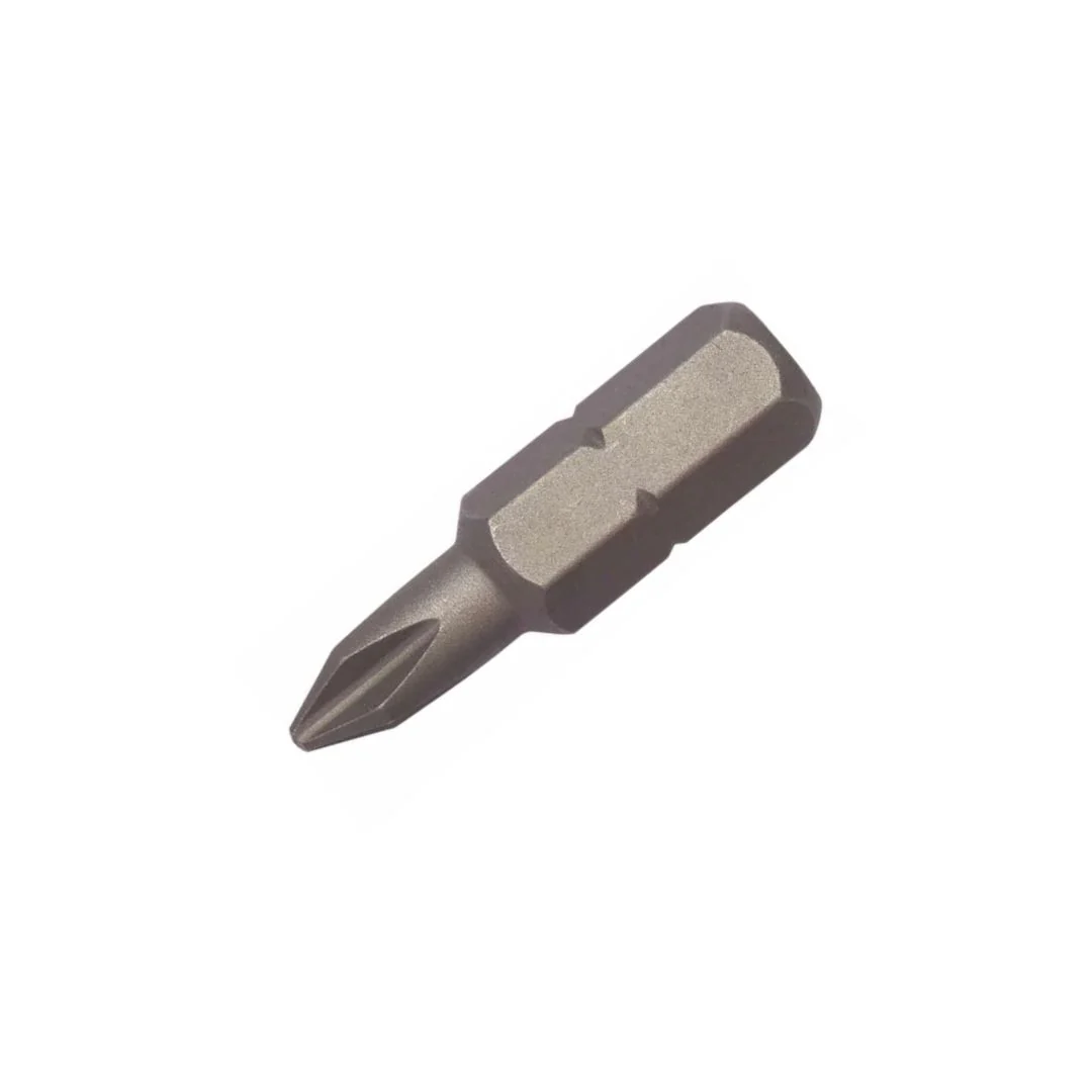 25mm x 1/4" Hex PH2 Driver Bits