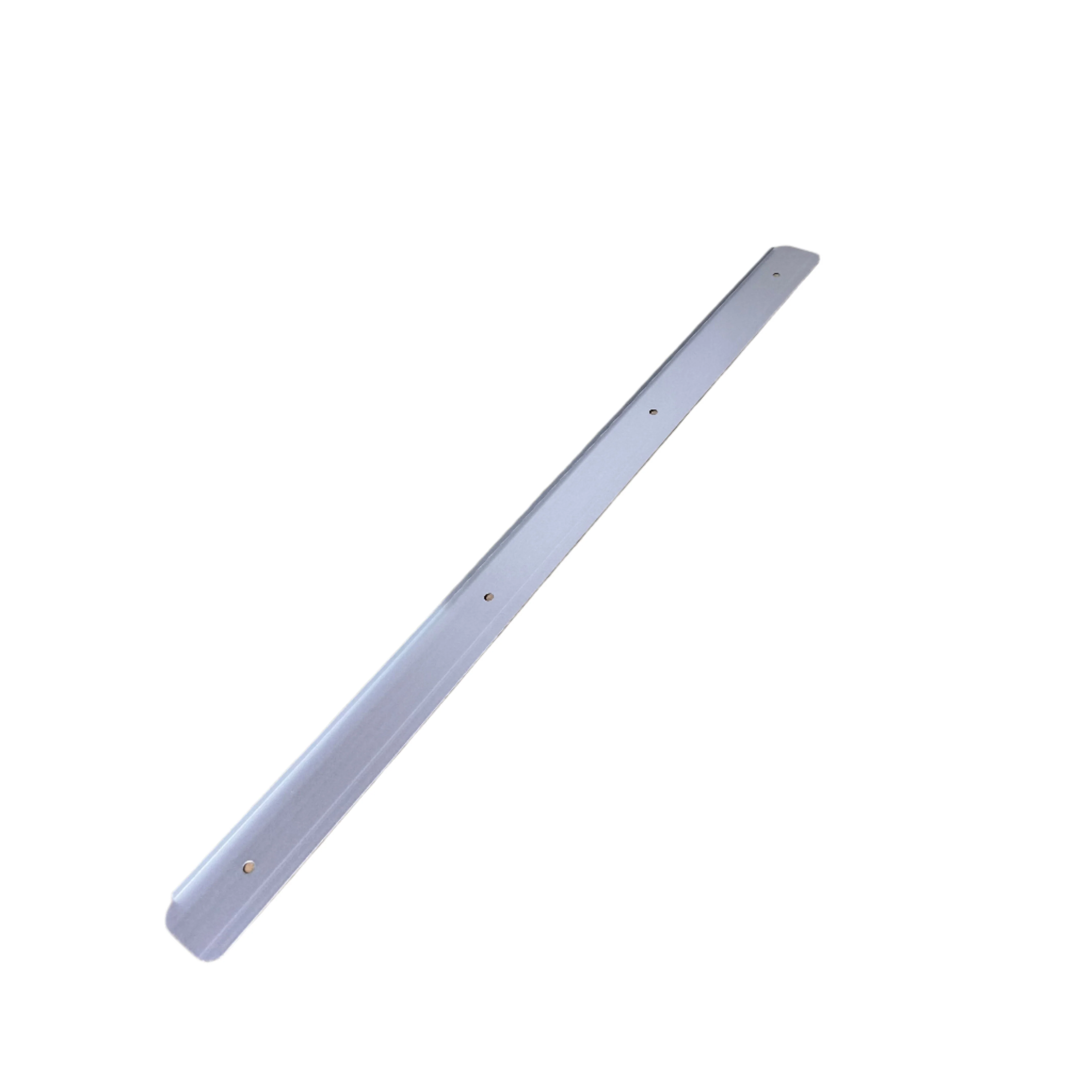 Eurofit 40mm Bullnose Worktop End Cap R10 - Satin Silver