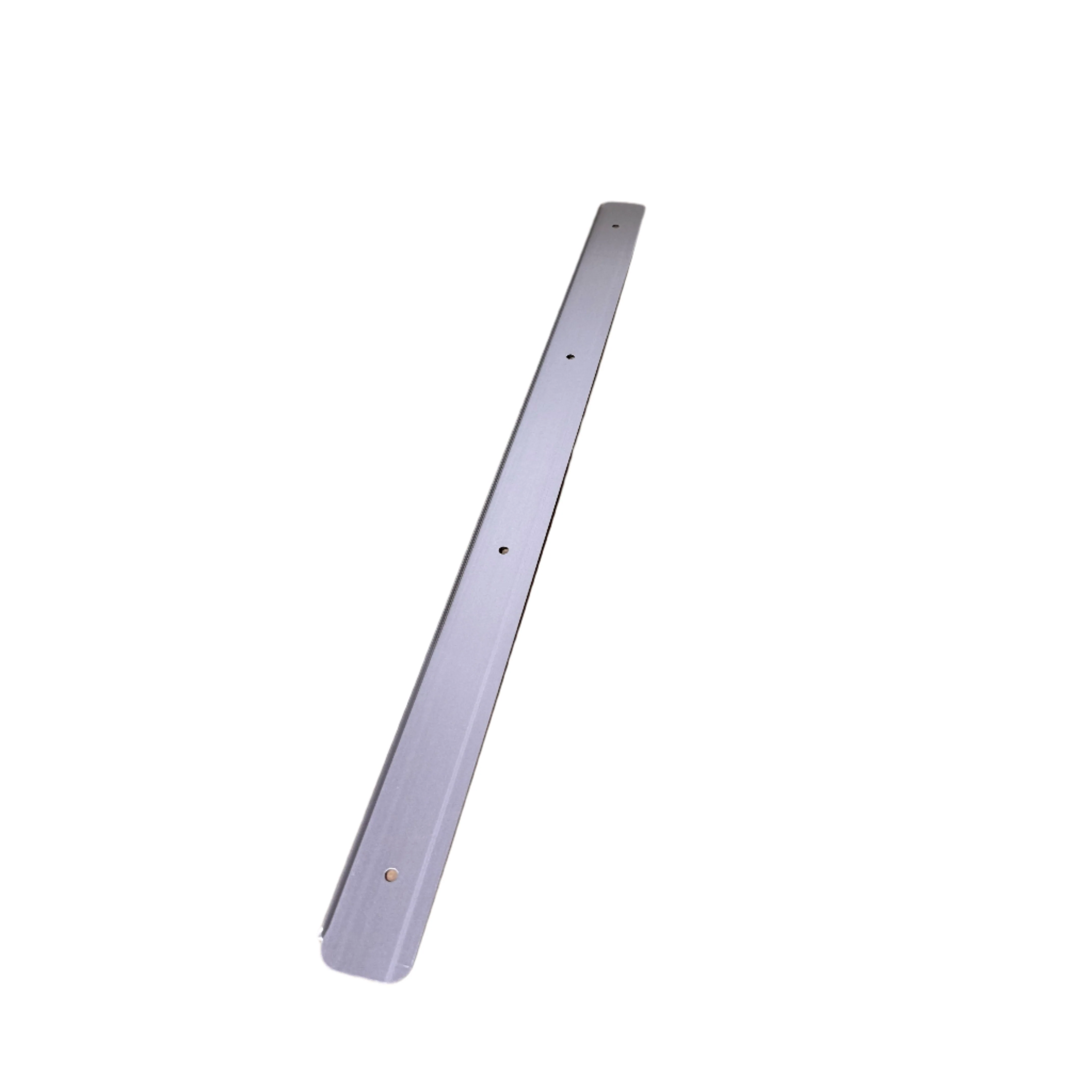 Eurofit 40mm Bullnose Worktop End Cap R10 - Satin Silver - Image 2