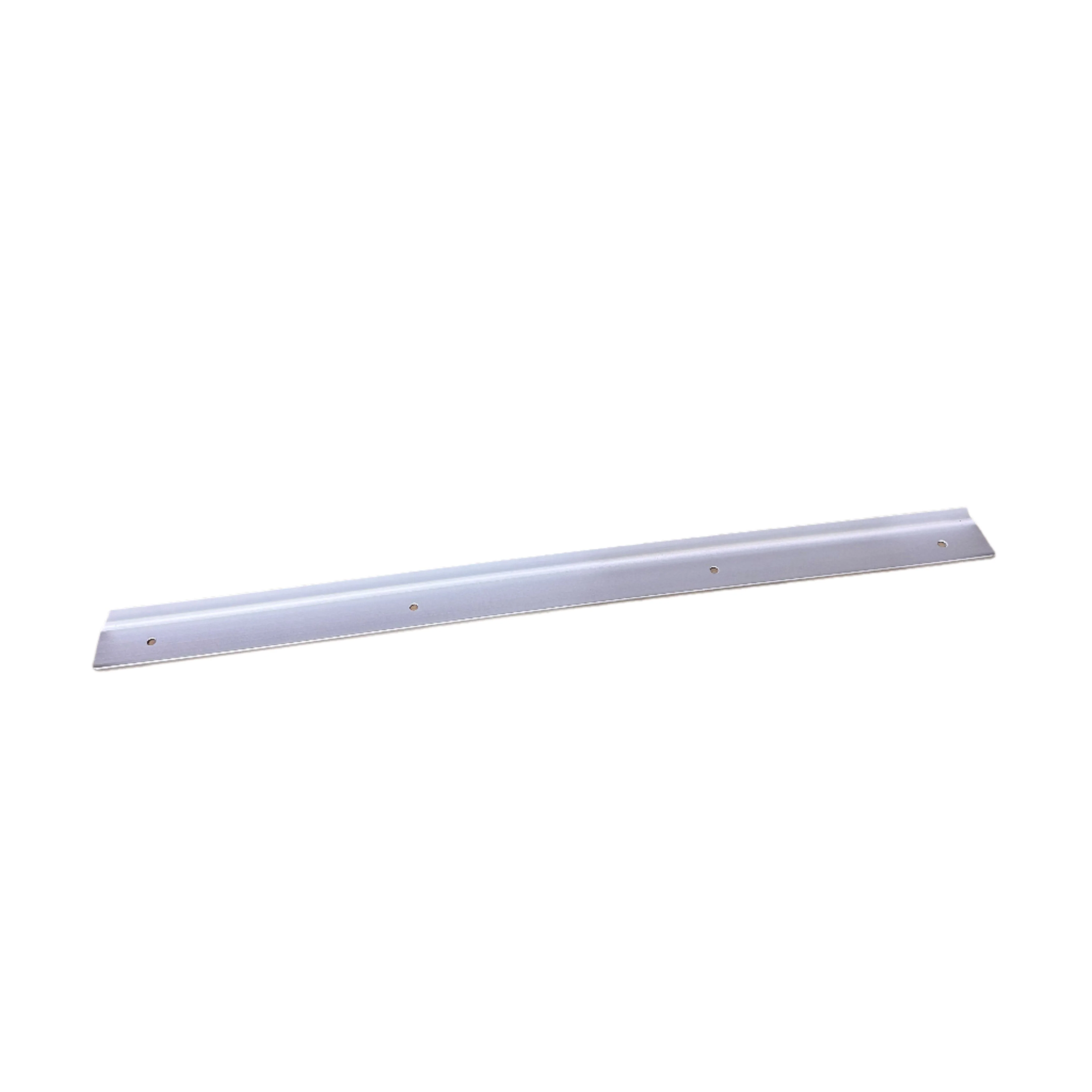 40mm Bullnose Worktop Corner Trim R6  - Satin Silver - Image 2