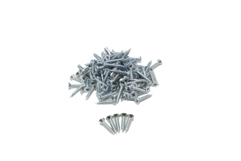 Pozi Countersunk Wood Screws 6g x 5/8" (3.5 x 16mm) - Zinc - Image 2