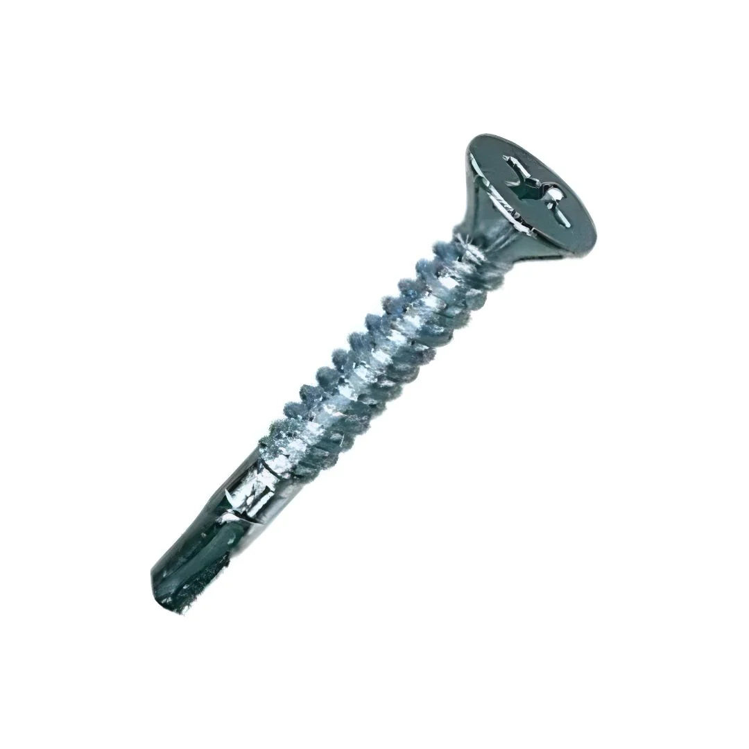 Drill Point Self Tapping Csk Ph2 Screws 8g x 1 3/4" (3.9 x 45mm) - Zinc