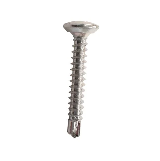 Drill Point Self Tapping Pan Ph2 Screws 8g x 1" (3.9 x 25mm) - Zinc - Image 2