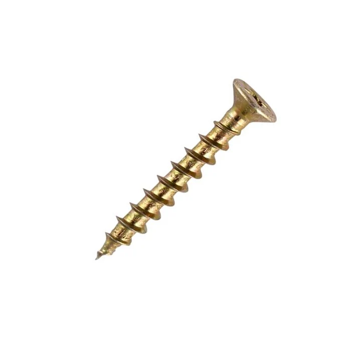 Sharp Spaced Countersunk PH2 Screws 8g x 1" (4.3 x 25mm) - Y/Z