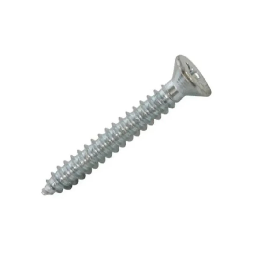 Self Tapping Countersunk PZ Type AB Screws 8g x 1" (4 x 25mm) - S/S