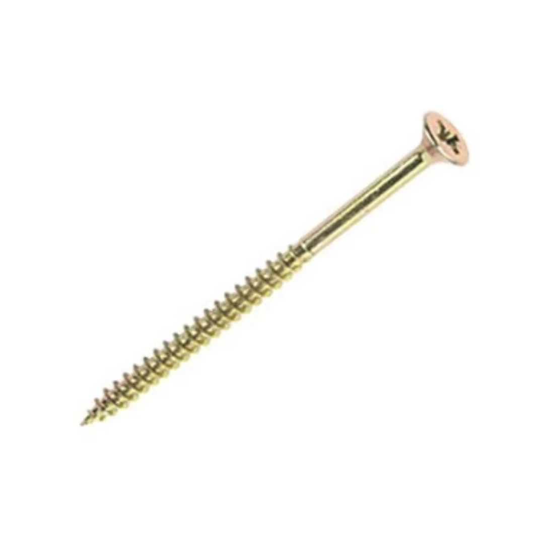 Chipboard Part Threaded DBL Countersunk Pozi Screws 4 x 80mm - Y/Z