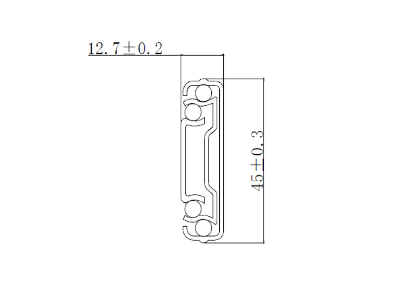 Soft Close Drawer Runner - 450mm - 45kg Load Rating - Full Extension - Image 3