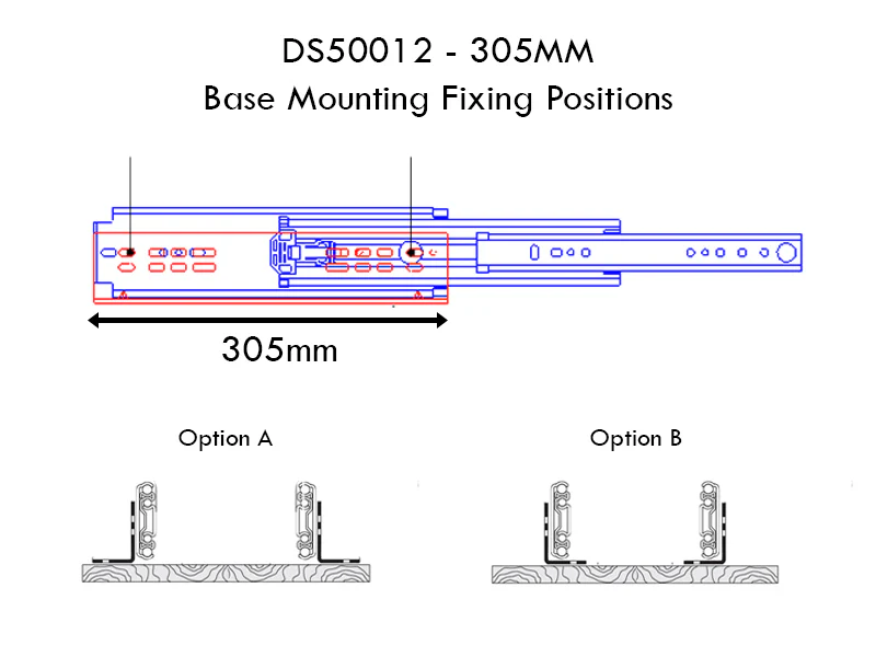 Base Mounting Bracket Set For DS76012 - Image 3