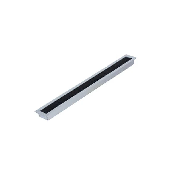 Desk Cable Port - L45 x W427 x D19mm - Alloy