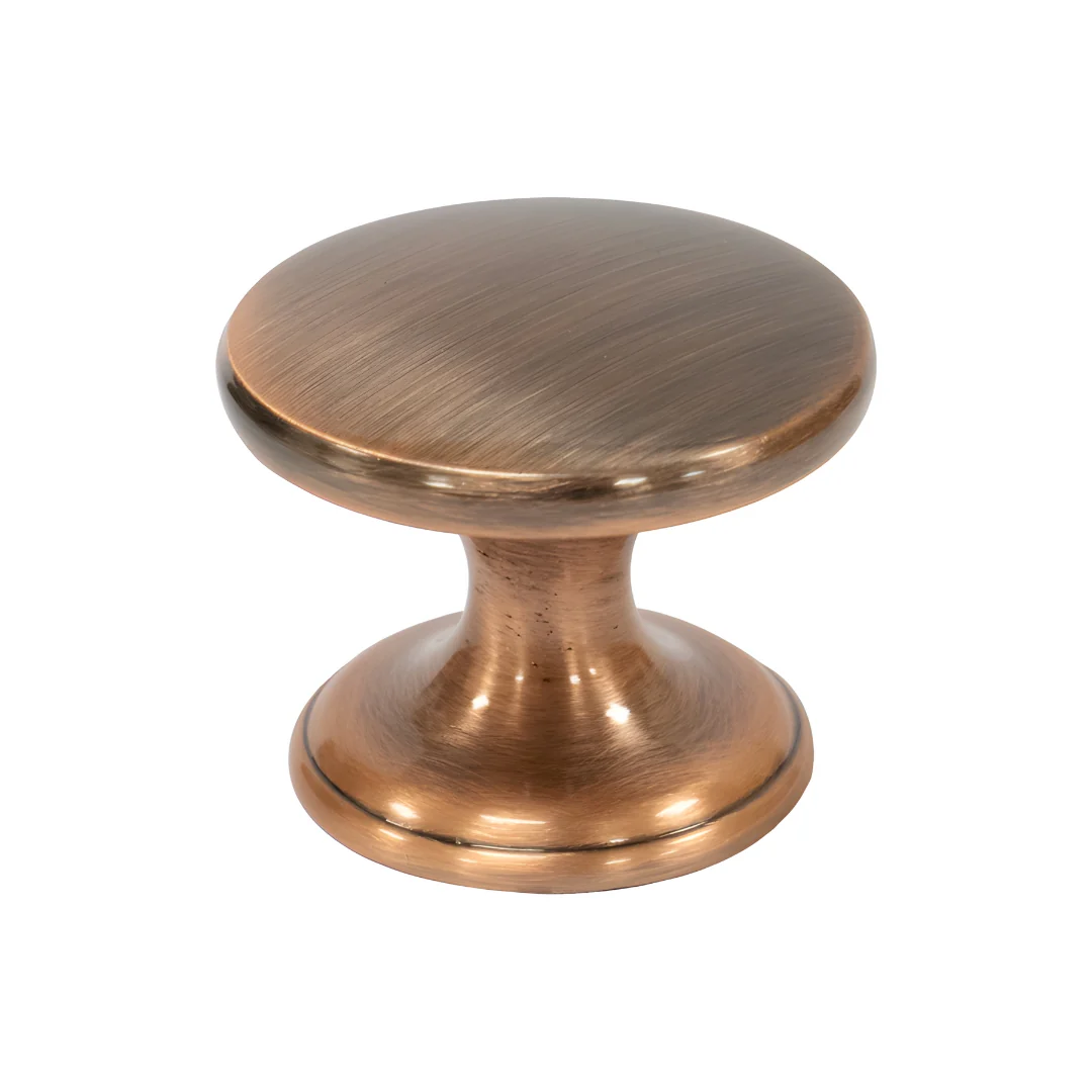 Eurofit 33mm Mushroom Knob - Brushed Copper