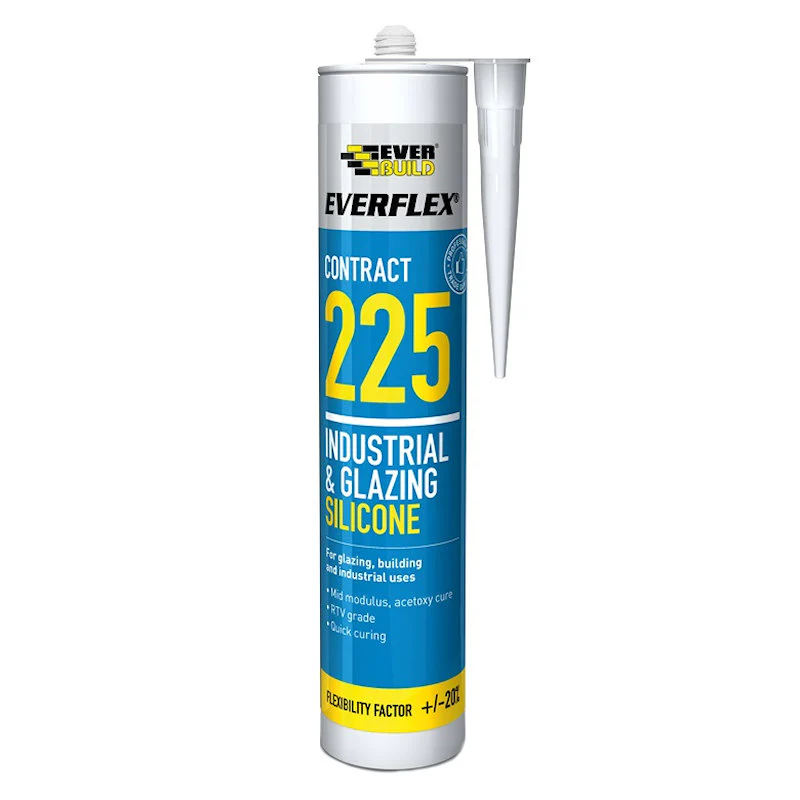 Everflex 225 Industrial & Glazing Silicone Translucent 295ml