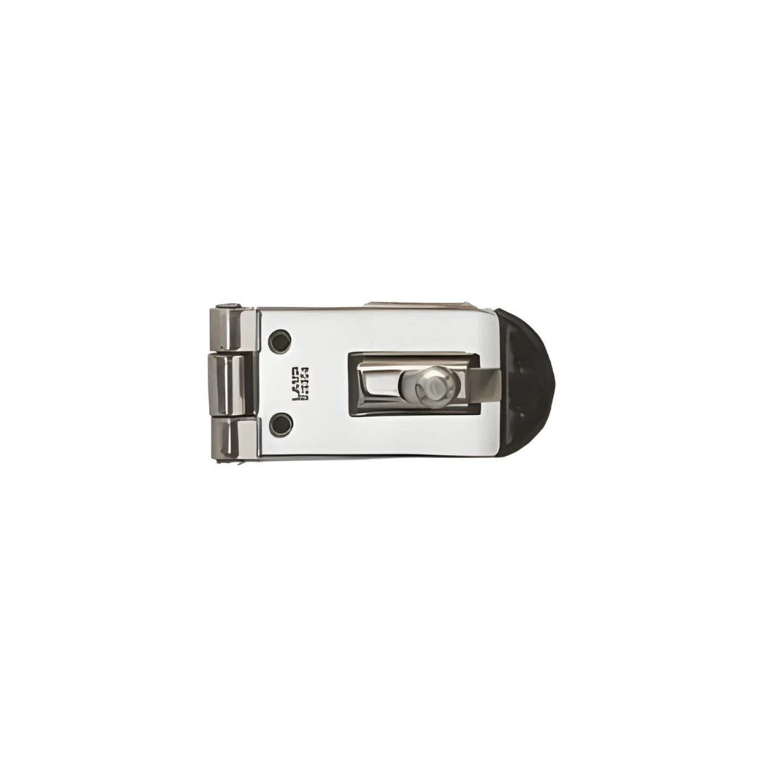 Hasp With Snap On Latch 84mm - Polished Stainless Steel