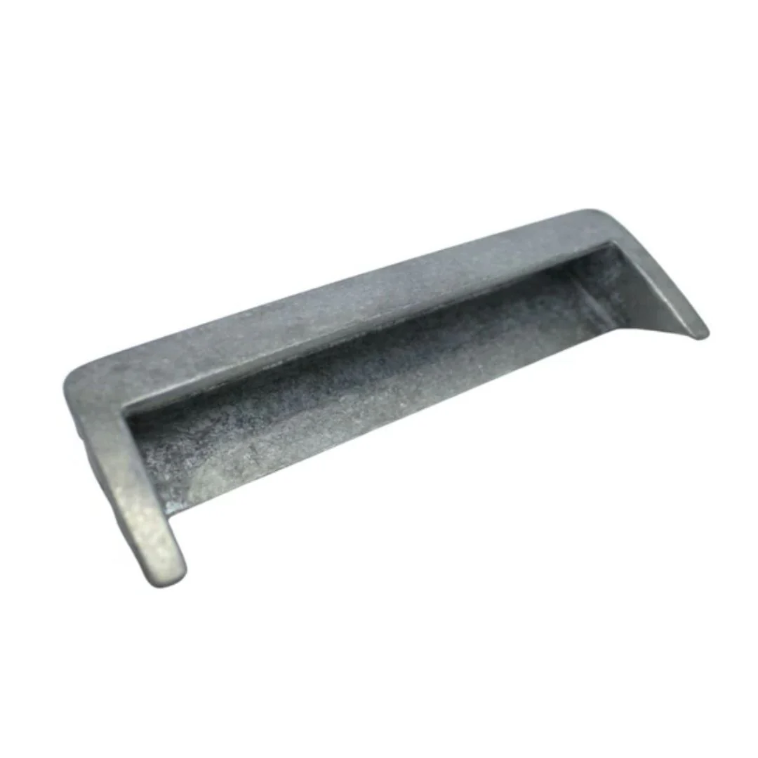 Inset Industrial Cabinet & Door Handle 126mm - Zamak