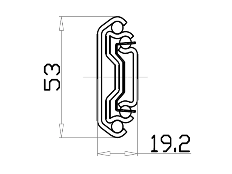 Heavy Duty Drawer Runner 400mm - 100kg - Full Extension - Image 3