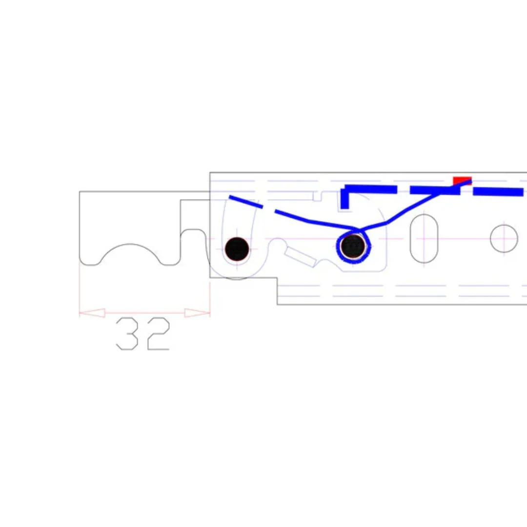 Heavy Duty Locking Drawer Runner 711mm - 250kg - Full Extension - Image 3