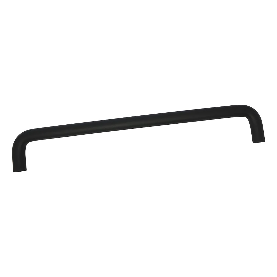 Pull D Cabinet & Door Handle Hole Centres 192mm - Matt Black