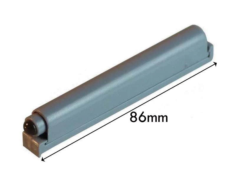 Push To Open 86mm Catch & Holder - Grey - Image 4