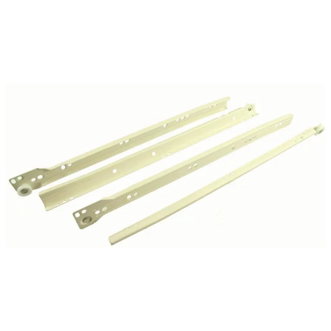 Base Mounted Roller Runners 350mm - 25kg - 75% Extension - Image 3