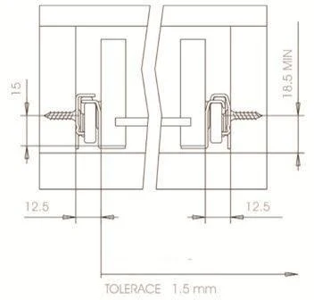 Base Mounted Roller Runner 600mm - 25kg - 75% Extension - Image 2