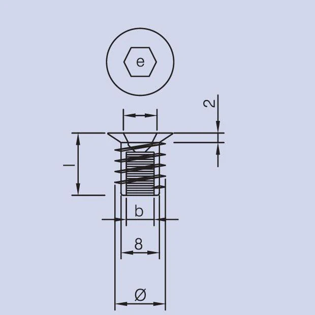 Screw In Sleeve For M10 Connecting Bolts - Image 3