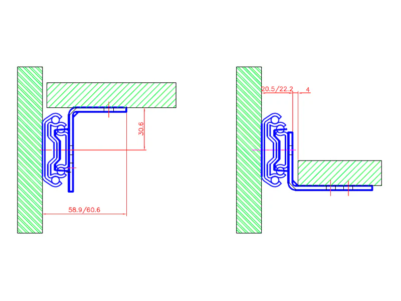 Side Mounting Bracket Set For DS53120 - Image 2