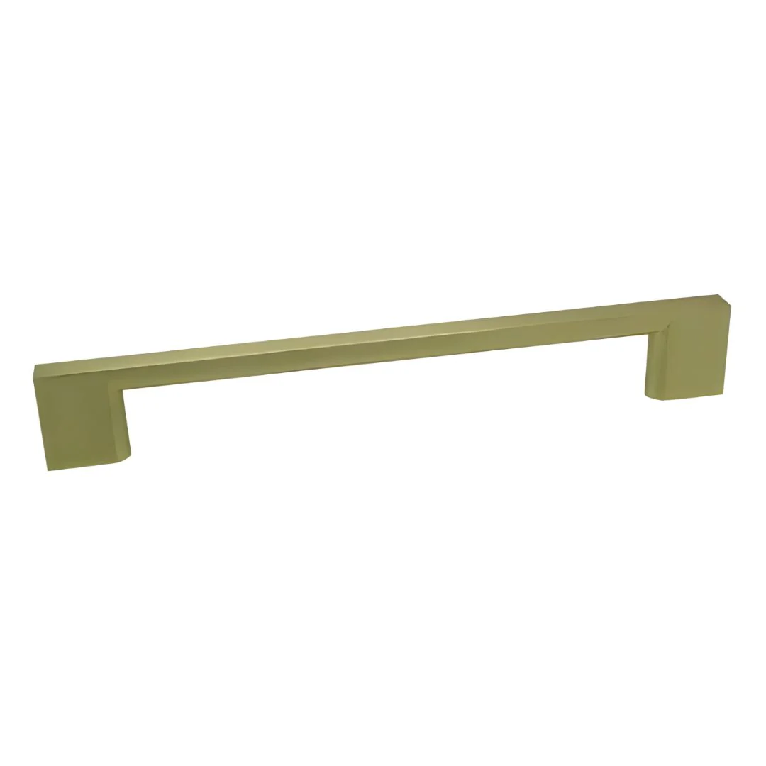 Pull Slim D Handle Hole Centres 160mm - Brushed Brass Effect