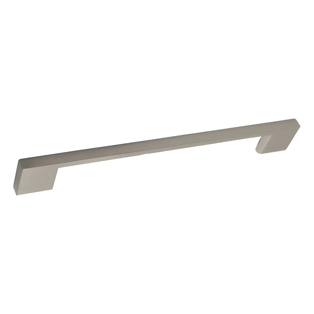 Pull Slim Bar Handle Hole Centres 160mm - Brushed Nickel