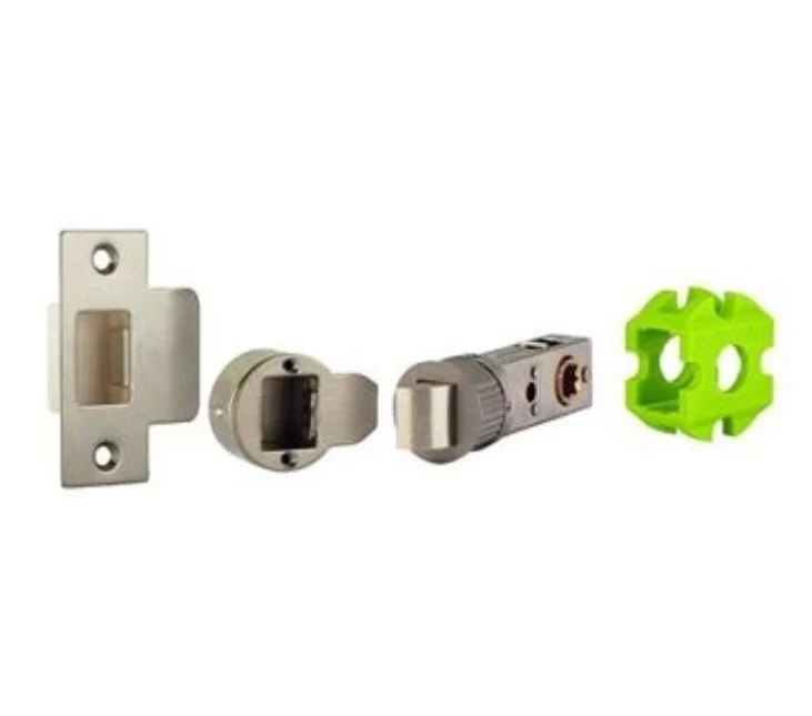 Smart Round Passage Latch 76mm - Satin Nickel