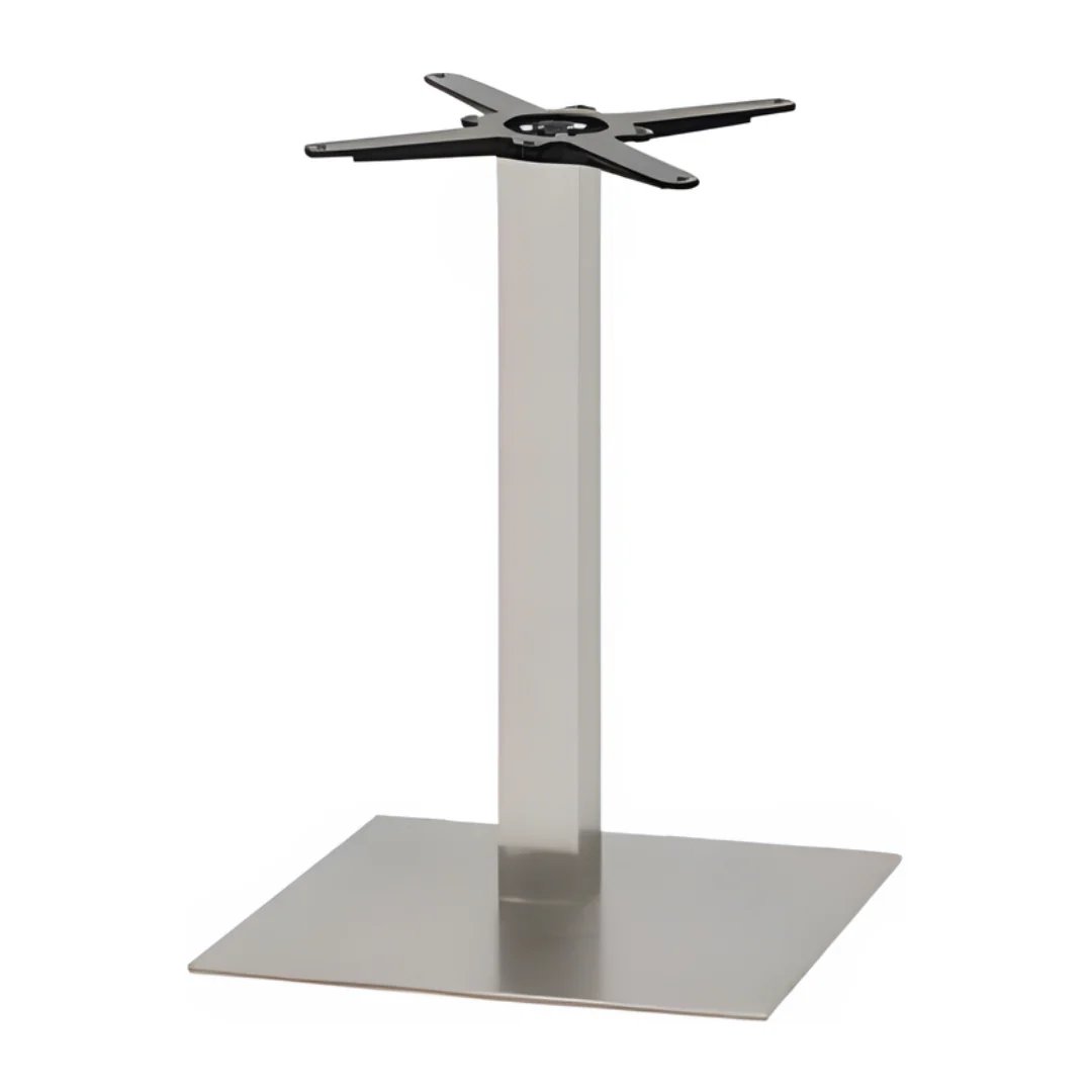 Sotra Brushed Stainless Steel 580mm x 690mm Base & Column