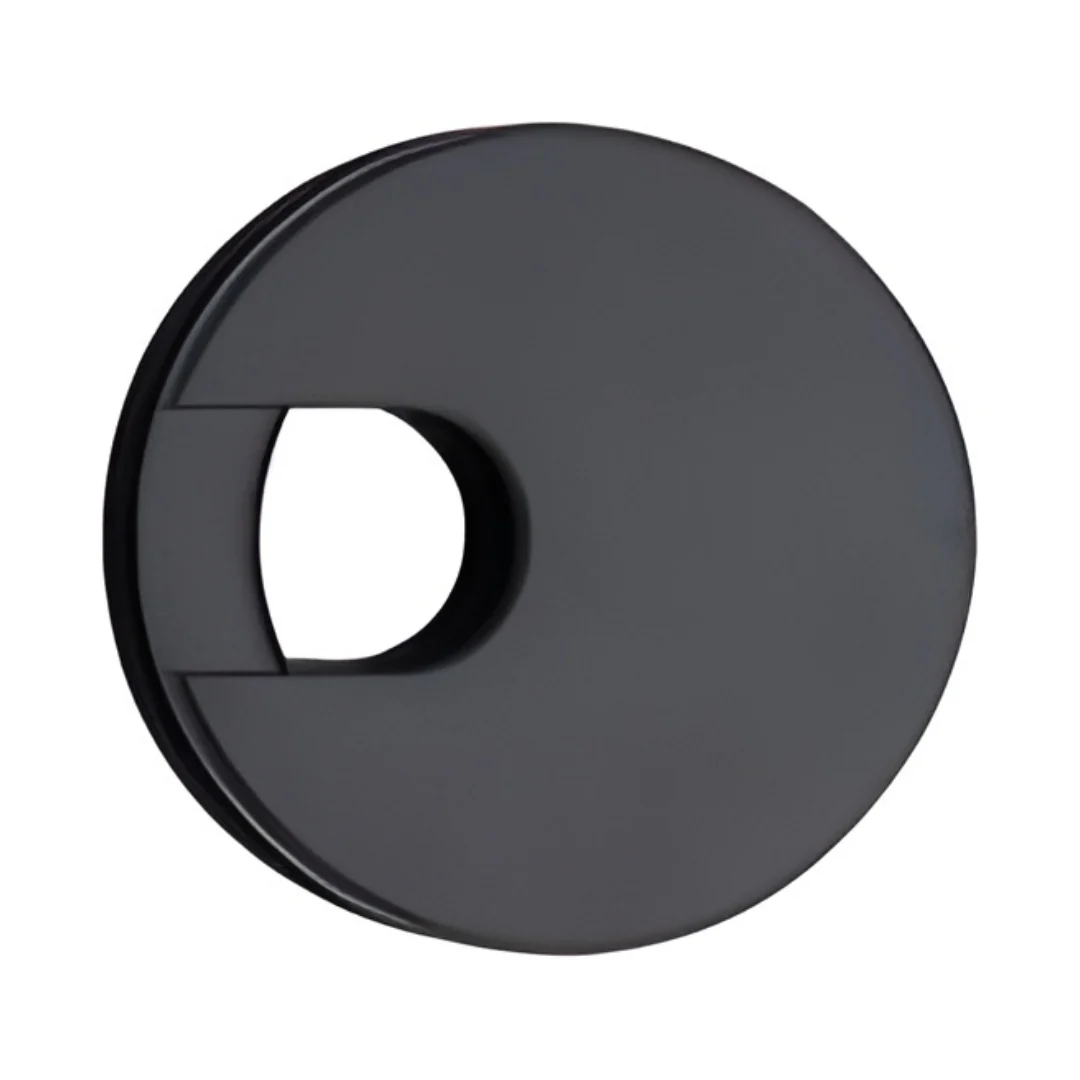 Sugatsune 76mm Cable Grommet - Black
