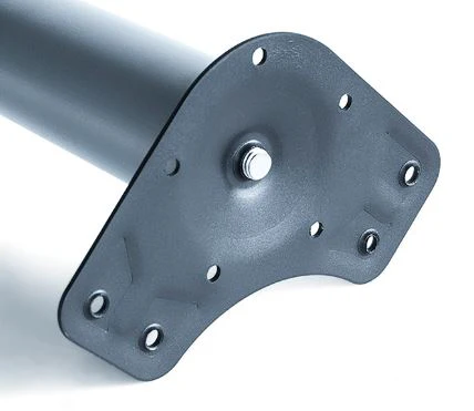 Table Legs 60 x 710mm With 20mm Adjustment - Black - Image 2