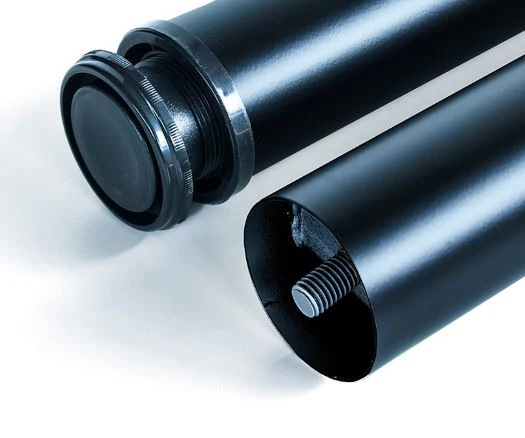 Table Legs 60 x 710mm With 20mm Adjustment - Black - Image 3