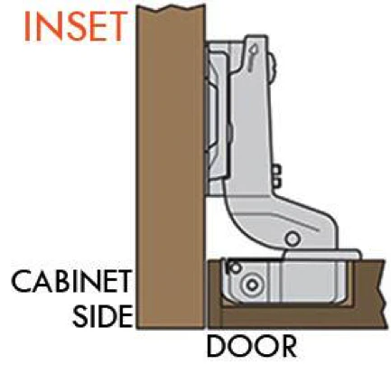 Series 61 Inset 105° Clip On Hinge On 35mm Cup Diameter - Image 5