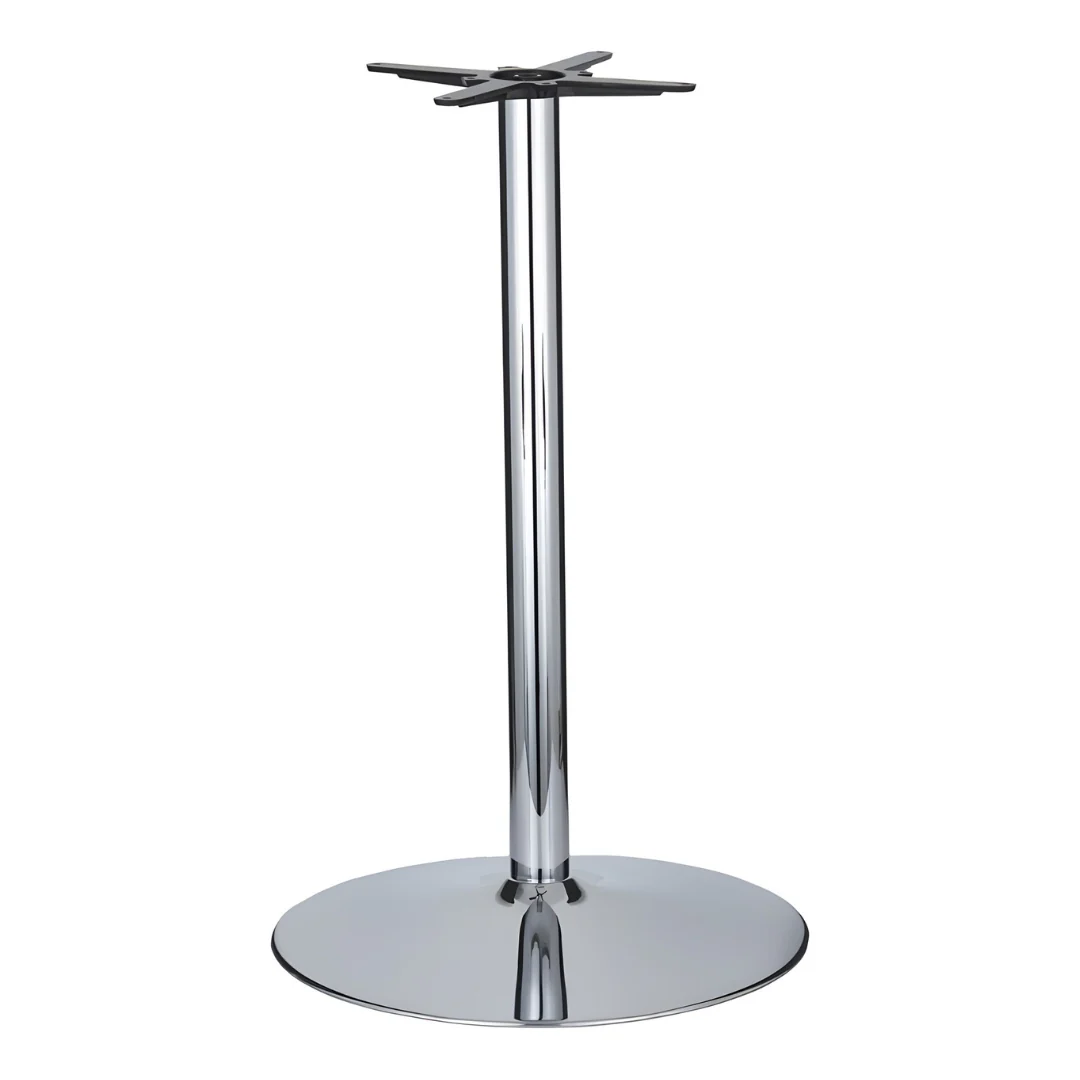 Vancouver Extra Large Chrome 680 x 1100mm Base & Column
