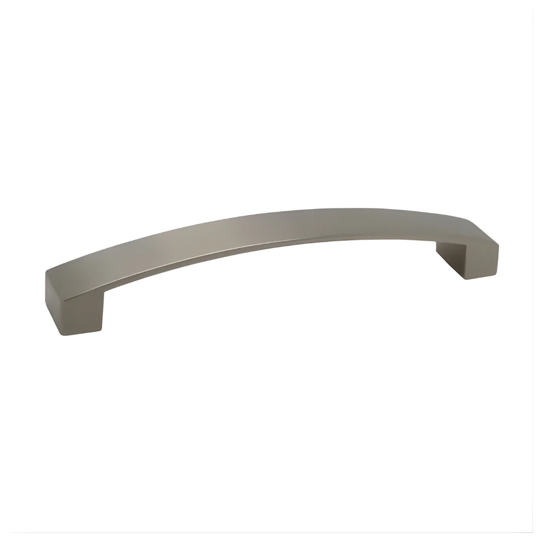 Pull Bow Handle Hole Centres 128mm Brushed Nickel