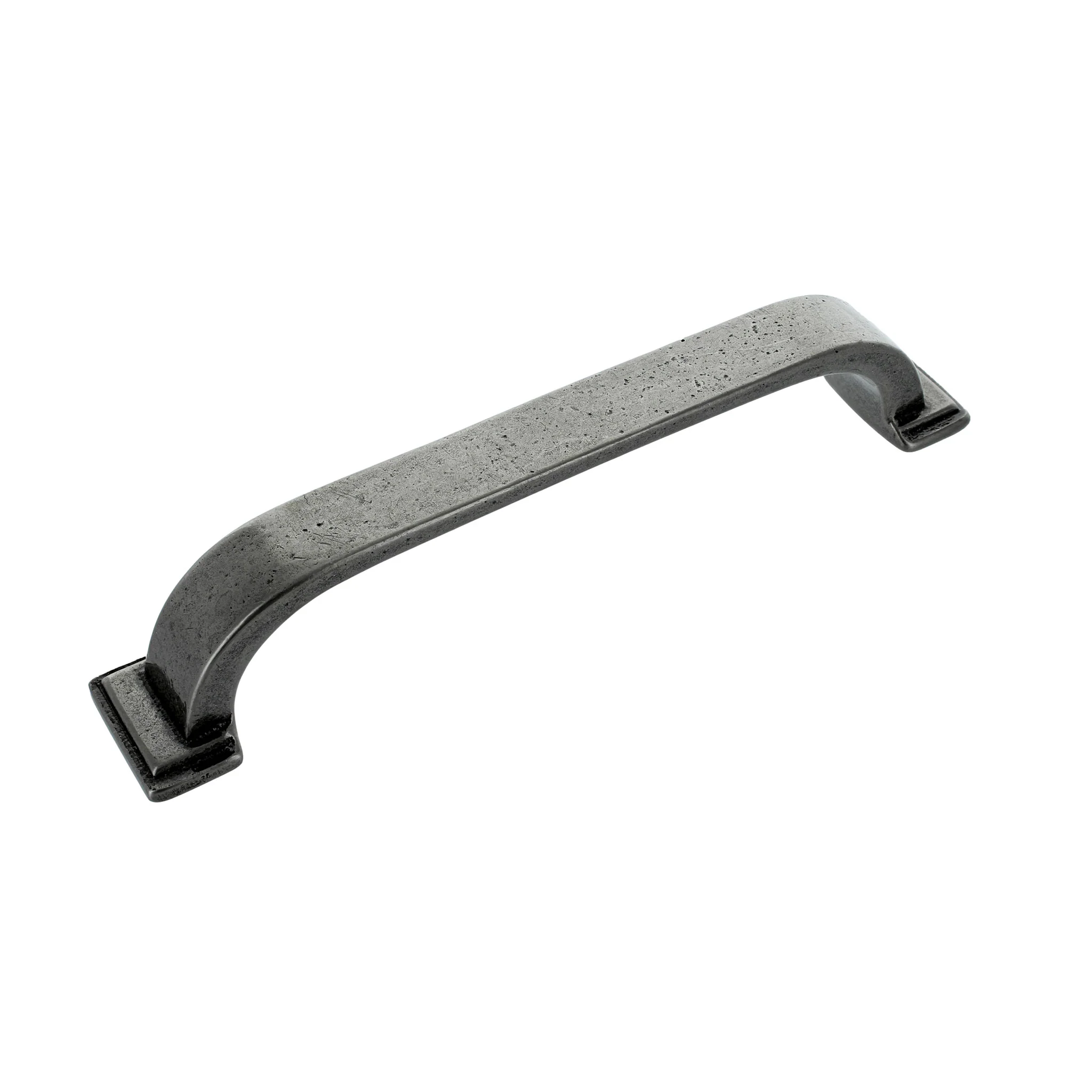 Cabinet Pull Antique Handle H/C 128mm Natural Iron